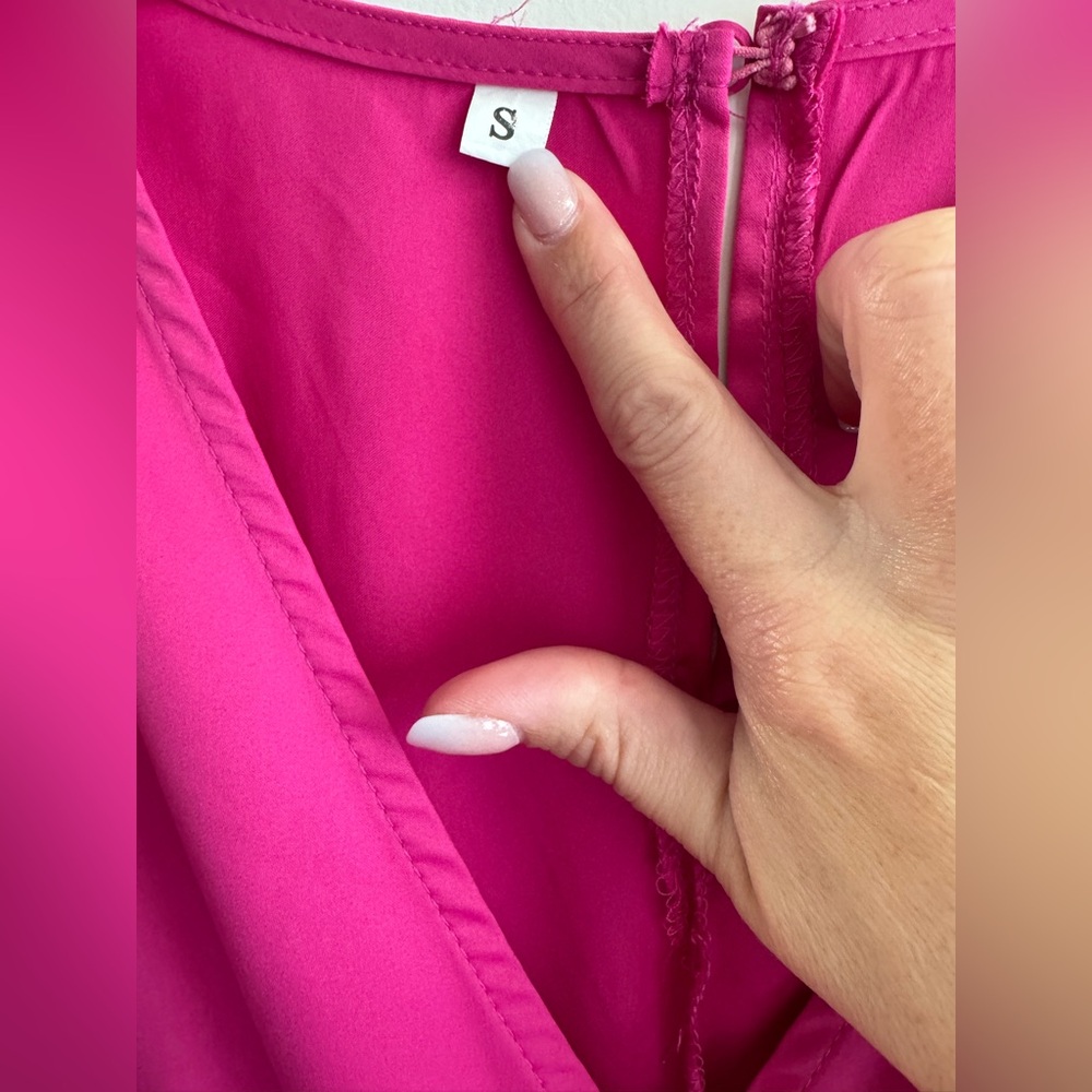 SHEIN Hot Pink Dress - Picture 5 of 7